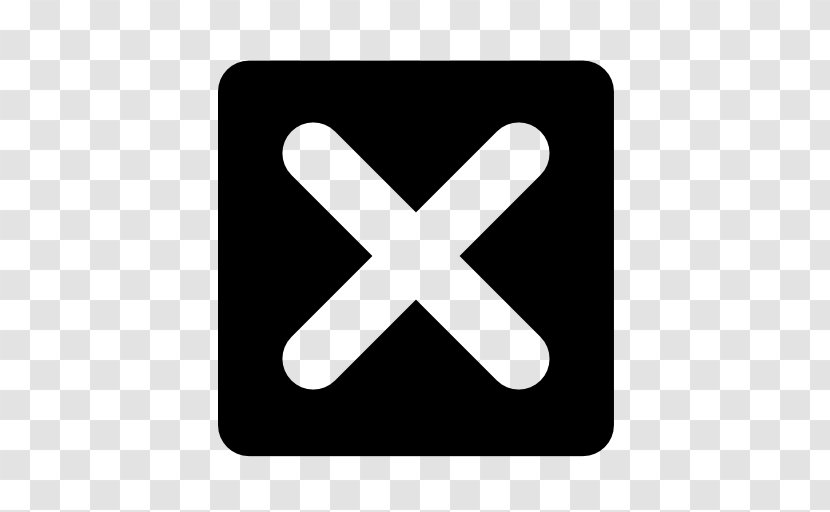 Multiplication Sign Symbol X Mark - Royaltyfree - Shut Down Transparent PNG