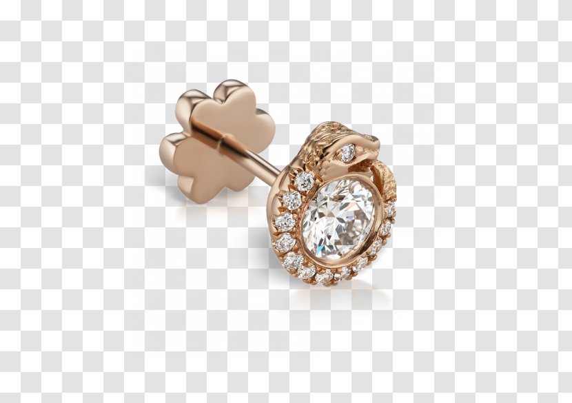 Earring Body Jewellery Diamond - Maria Tash - Cartilage Earrings Transparent PNG