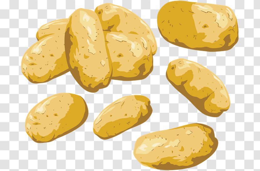 Baked Potato French Fries Wedges Clip Art - Food Transparent PNG