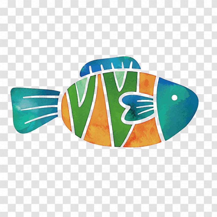 Green Cute Fish Vector - Orange - Product Design Transparent PNG