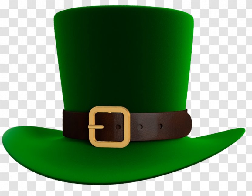 Saint Patrick's Day Hat Leprechaun Shamrock Clip Art - St Patrick Green PNG Picture Transparent PNG