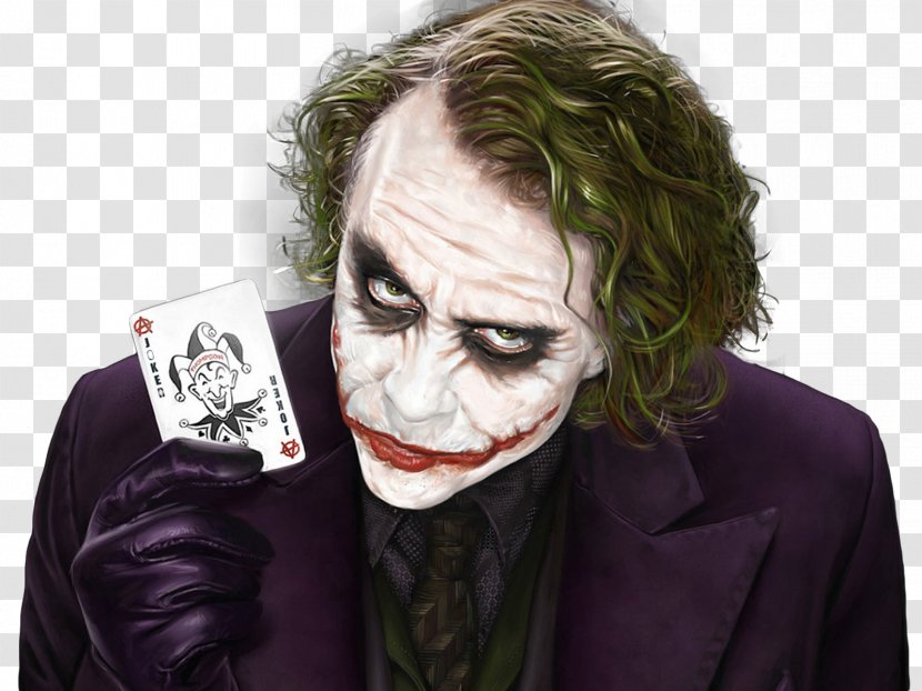 The Dark Knight Joker Batman Film Actor - Trilogy Transparent PNG