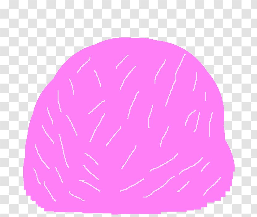 Pink M Headgear Organism RTV Font - Vanilla Ice Cream Ball Transparent PNG