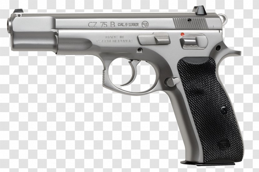 CZ 75 Česká Zbrojovka Uherský Brod CZ-USA Firearm Pistol - Safety - Handgun Transparent PNG