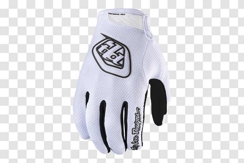 Troy Lee Designs White Glove Top-level Domain .mx - Mountain Bike - Gloves Transparent PNG