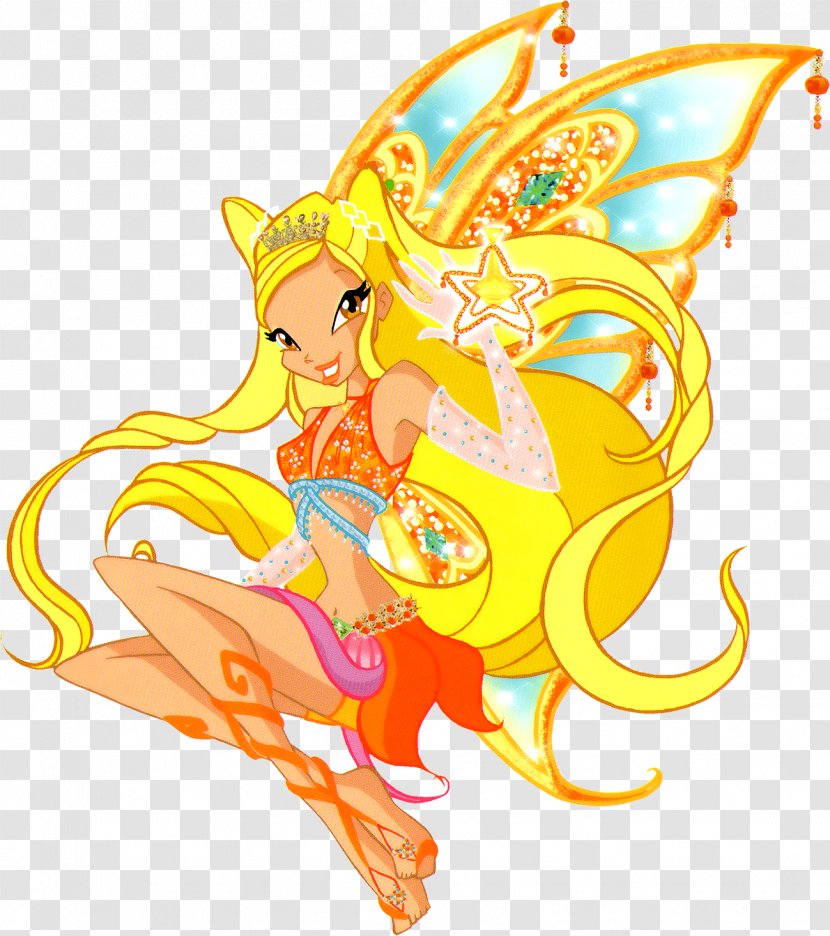 Flora Stella Aisha Winx Club - Silhouette - Season 3 PonyOthers Transparent PNG