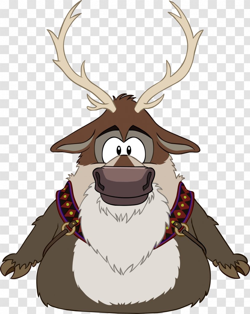 Kristoff Olaf Sven YouTube Club Penguin - Mammal Transparent PNG