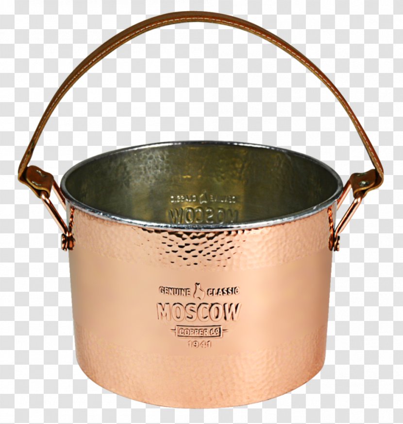 Copper Moscow Mule Bucket Mug Material Transparent PNG