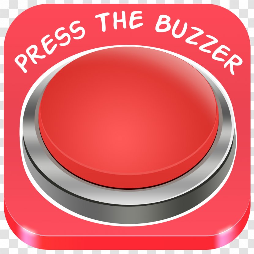 Buzzer Mobile Game Cocos2d - Red - Quiz Transparent PNG
