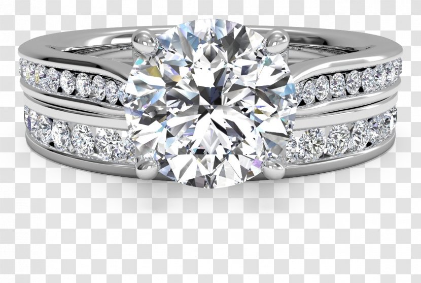 Wedding Ring Gold Diamond Jewellery - Carat - Bezel Transparent PNG
