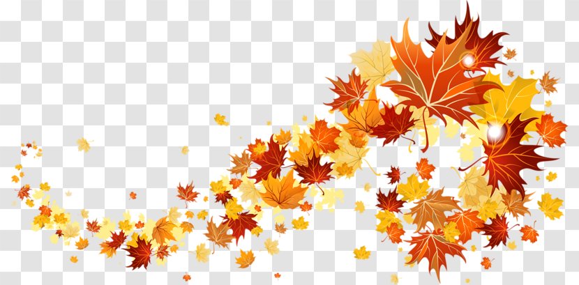 Autumn Clip Art - Free Content - Maple Leaf Pattern Transparent PNG