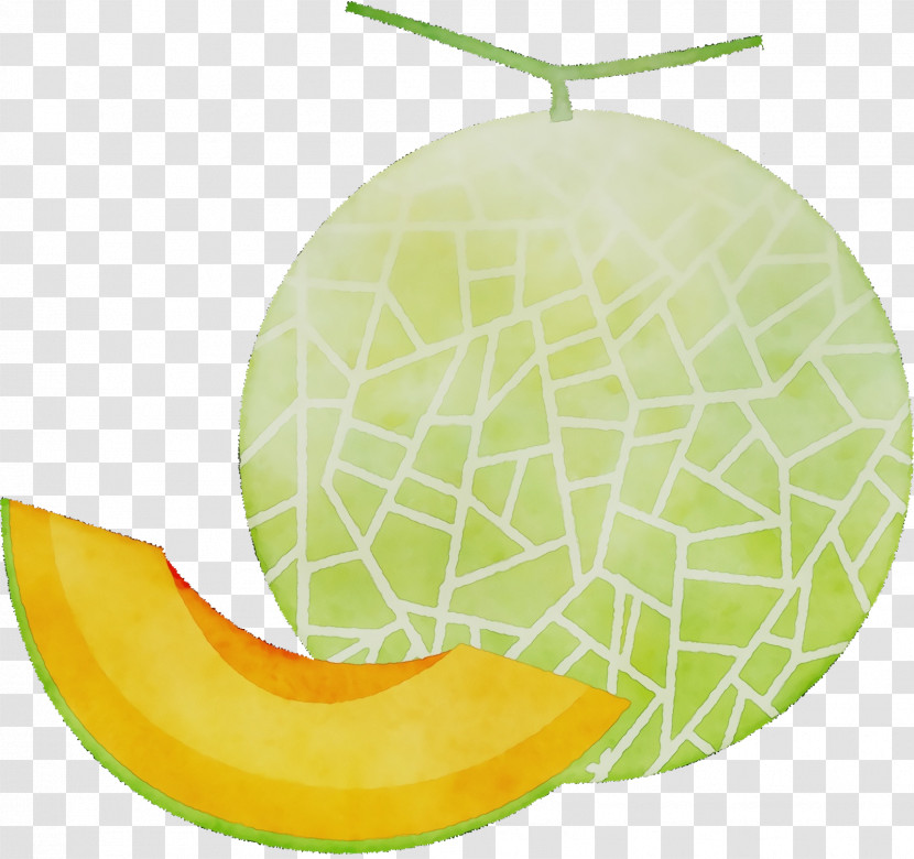 Honeydew Cantaloupe Yellow Vegetable Transparent PNG