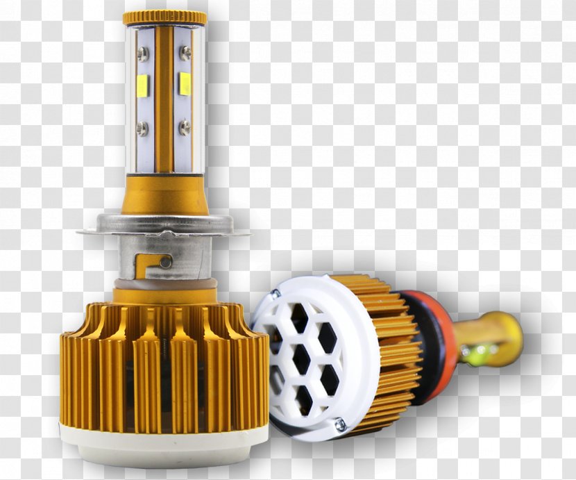 Car Headlamp LED Lamp Incandescent Light Bulb Light-emitting Diode Transparent PNG
