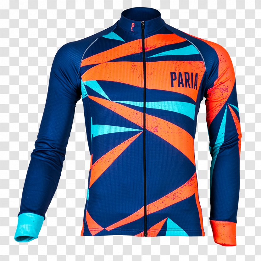 Cycling Jersey Sleeve Jacket - Outerwear Transparent PNG