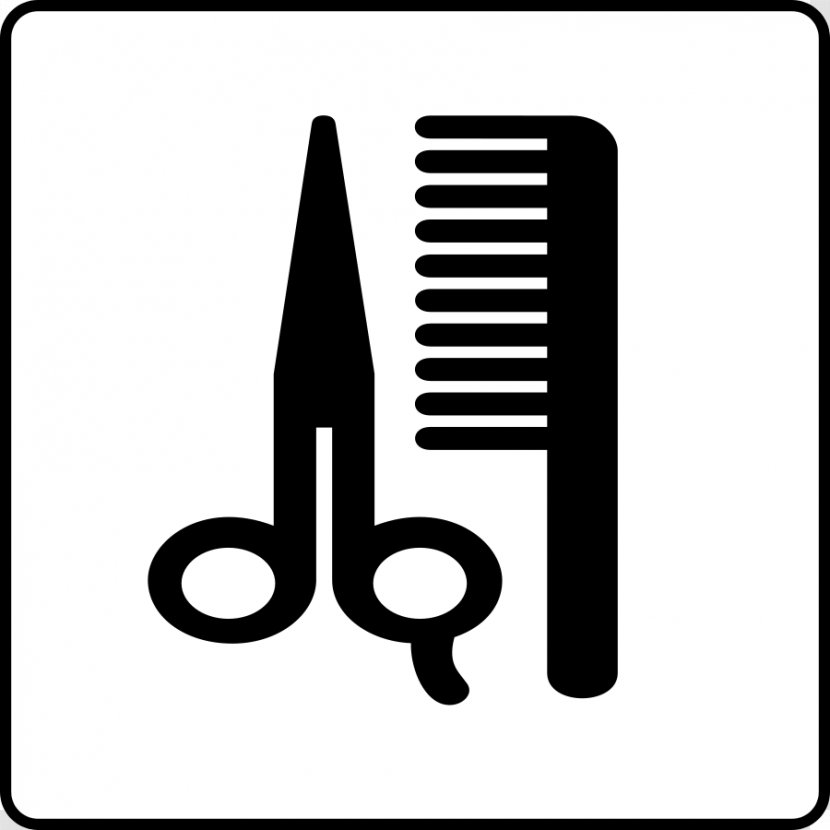 Hotel Icon Beauty Parlour Hairdresser Clip Art - Text - Hairdressing Transparent PNG