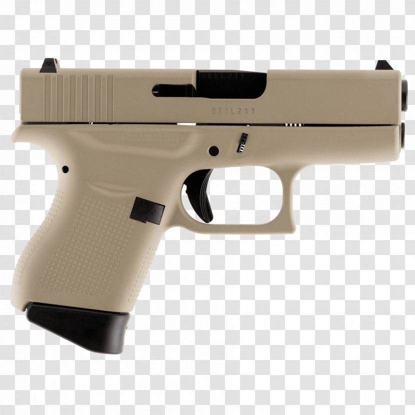 Trigger Glock 43 9×19mm Parabellum GLOCK 19 - Safeaction - Left Handed Pistols Transparent PNG