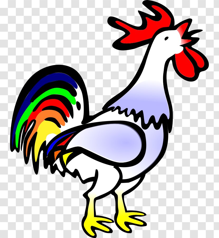 Rooster Free Content Clip Art - Royaltyfree - Picture Of A Transparent PNG
