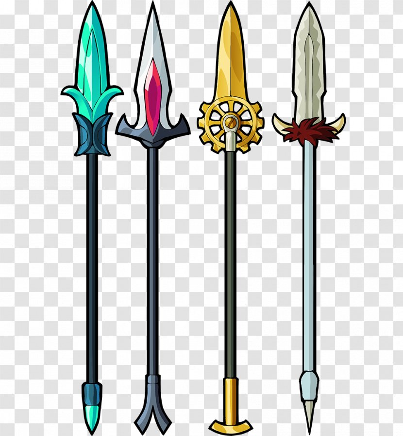 Brawlhalla Spear Clip Art Transparent PNG