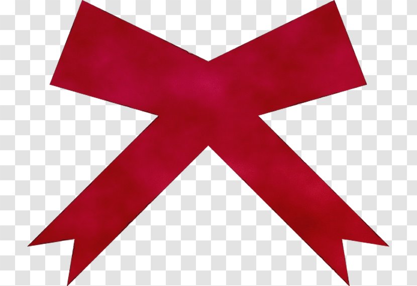 Red Ribbon Clip Art Flag Symbol - Logo Transparent PNG
