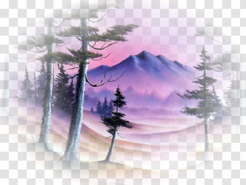 Landscape Painting Oil Watercolor Painter Transparent PNG