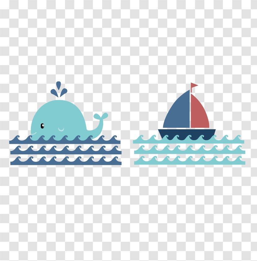 Moby-Dick Whale Illustration - Mammal - Vector Great Whales Transparent PNG