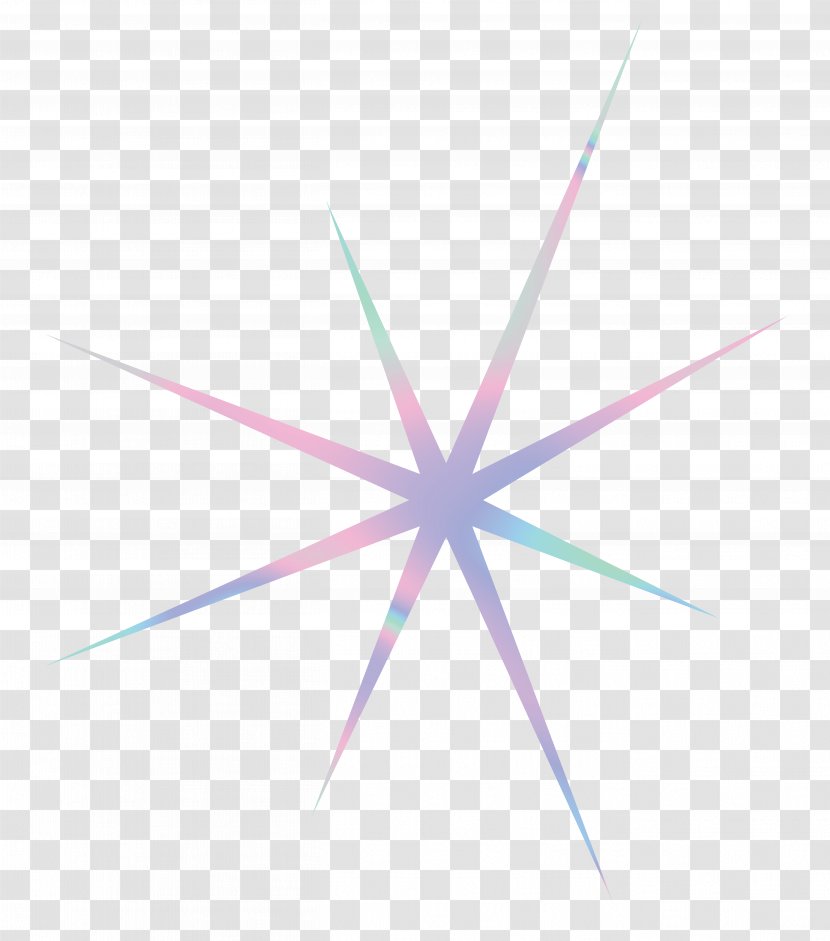 Line Angle Point - Star - Campus Recruitment Transparent PNG