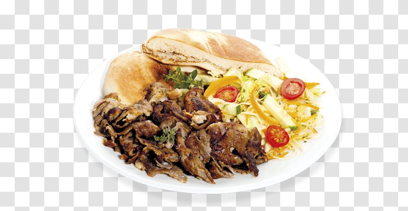 Carnitas Full Breakfast Gyro Shawarma Pulled Pork - Fried Food - Pita Kebab Transparent PNG