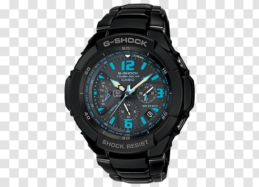 Master Of G G-Shock Casio Shock-resistant Watch Transparent PNG