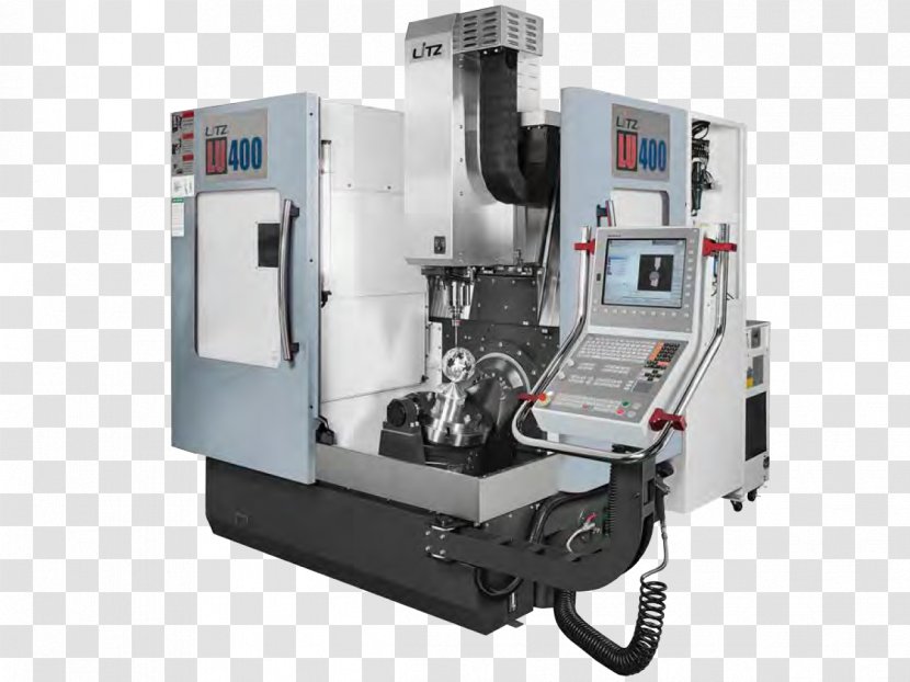 Machine Tool 5 Axes Machining Center LU400 LITZ HITECH CORPORATION Computer Numerical Control - Cnc Transparent PNG