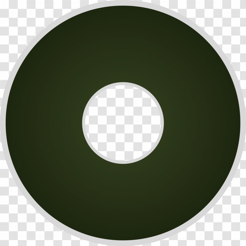 Green Circle Font - Silhouette - CD Transparent PNG