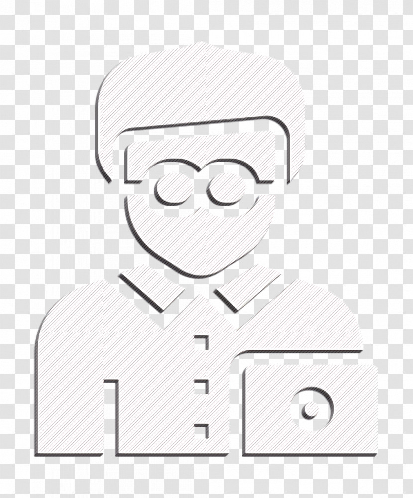 Professions And Jobs Icon Office Worker Icon Jobs And Occupations Icon Transparent PNG