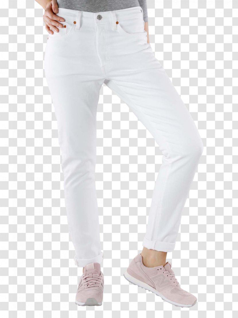 Jeans Denim Waist Leggings - Watercolor Transparent PNG