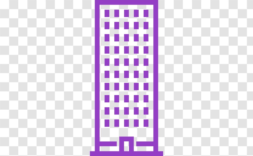 Business Building Hotel Architectural Engineering - Purple Transparent PNG