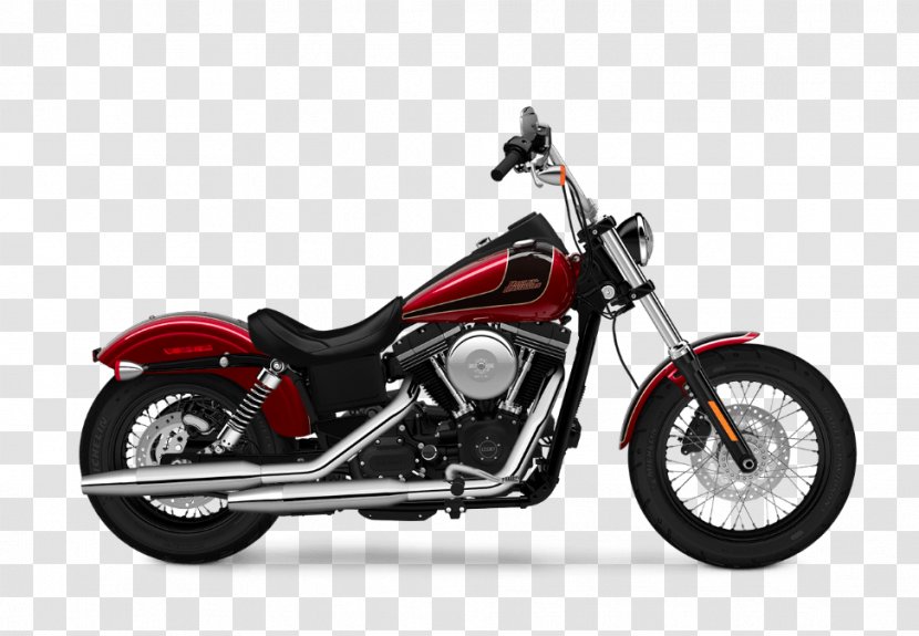 Harley-Davidson Super Glide Motorcycle Street Bobber - Harleydavidson Transparent PNG