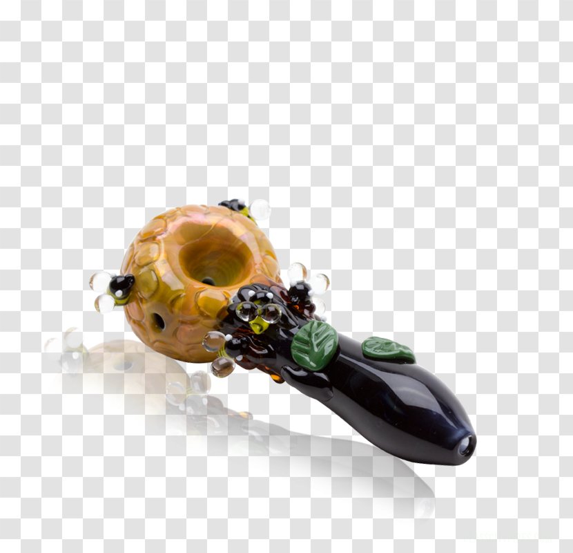 Smoking Pipe Glass Factory Borosilicate Art - Beehive - Thick Honey Transparent PNG