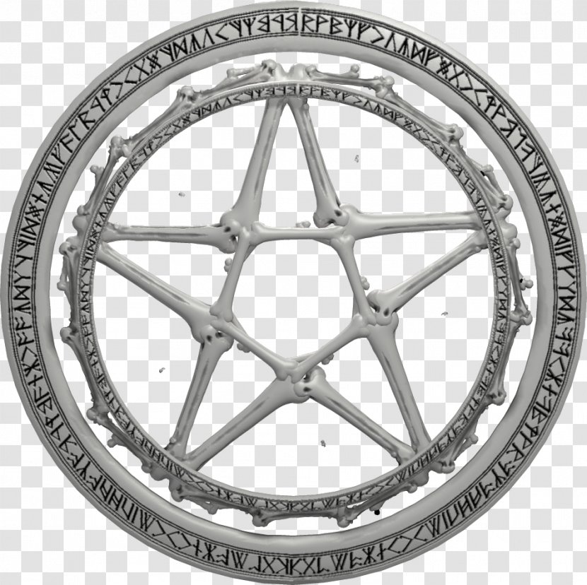 Pentacle Pentagram - Rim - Image Transparent PNG