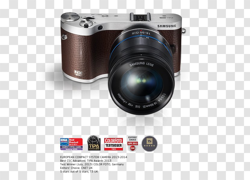 Samsung NX300M Galaxy Camera NX-mount - Lens Transparent PNG