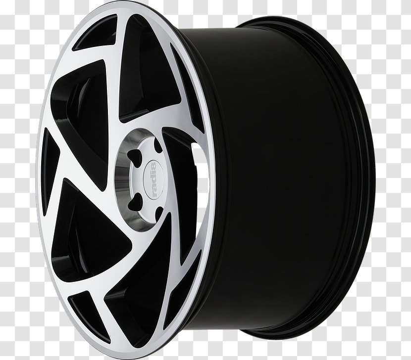 Alloy Wheel Rim Spoke Tire - Radi8 Wheels Usa - Inch Transparent PNG