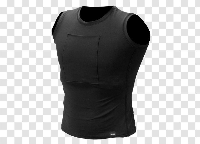 Gilets Sleeveless Shirt - Black M Transparent PNG