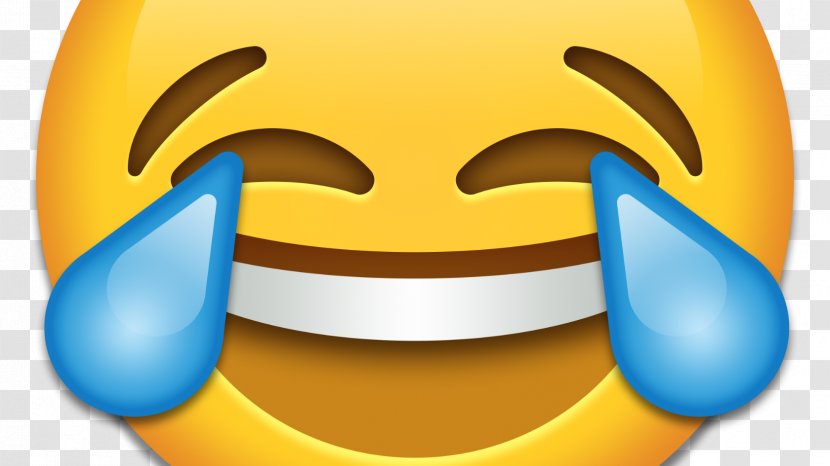 Smiley Face With Tears Of Joy Emoji Laughter Transparent PNG