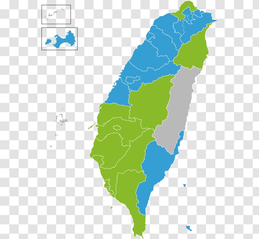 Taiwanese Local Elections, 2018 Map Wikimedia Commons Wikipedia Transparent PNG