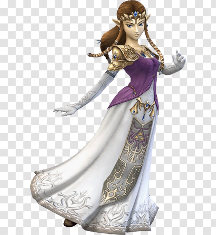 The Legend Of Zelda: Twilight Princess Ocarina Time Zelda Link Super Smash Bros. Brawl - Costume Design Transparent PNG