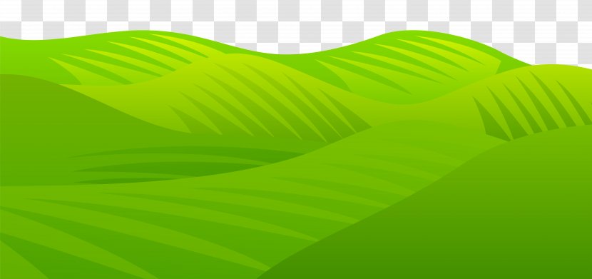 Yellow Green Meadow Grassland Banana Leaf - Name Cliparts Transparent PNG