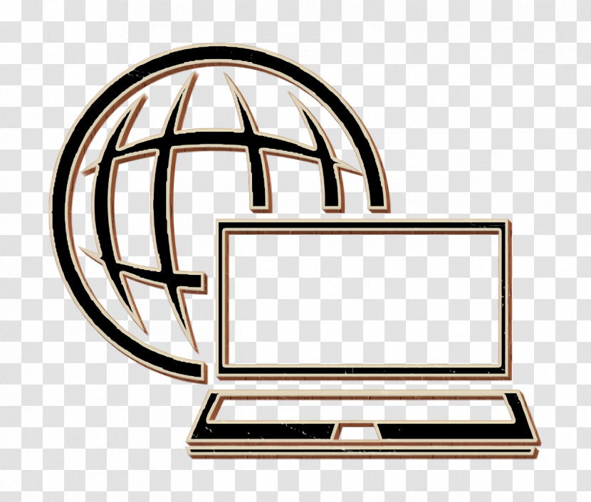 Education Icon Computer Connected To The Network Icon Macbook Icon Transparent PNG