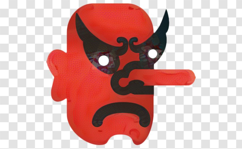 Emoji Drawing - Logo - Octopus Red Transparent PNG