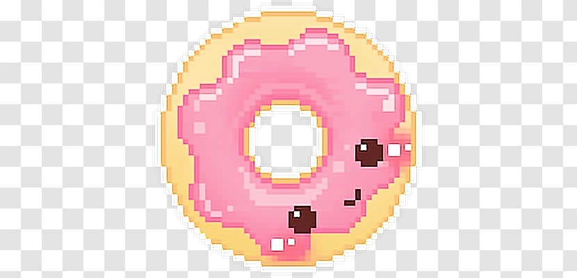 Pixel Art Kavaii Donuts - Animated Film Transparent PNG