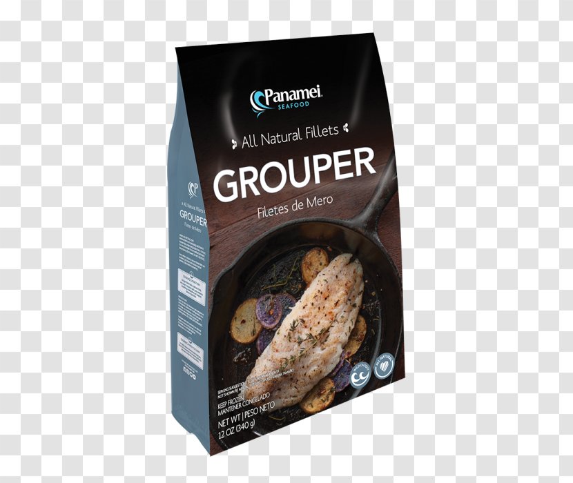 Seafood Grouper Fish Fillet - Shellfish Transparent PNG