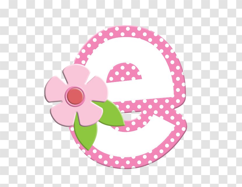 Letter Alphabet Pink M Color - Flowers Letters Transparent PNG