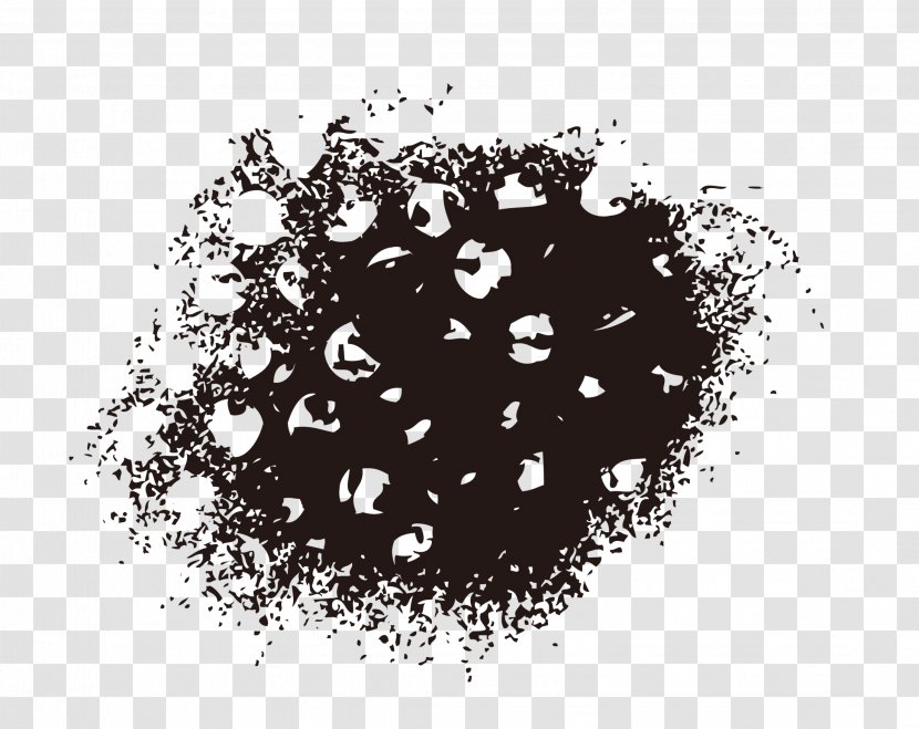 Ink Image Design - Black And White - Background Transparent PNG