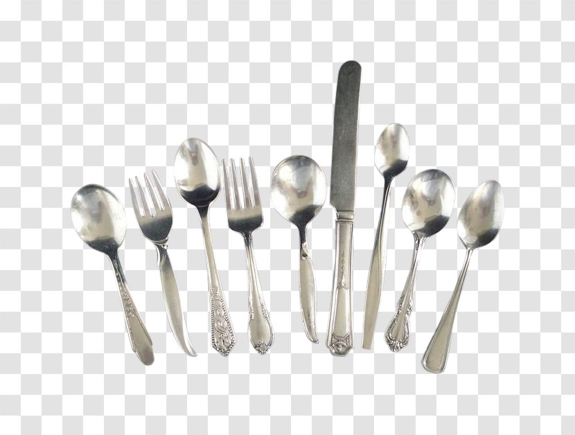 Fork Knife Spoon Cutlery Plate - Tableware Transparent PNG